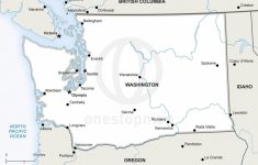 Printable Map Of Washington State