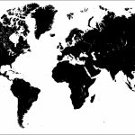 Vector World Map: A Free, Accurate World Map In Vector Format In Flat Map Of World Printable