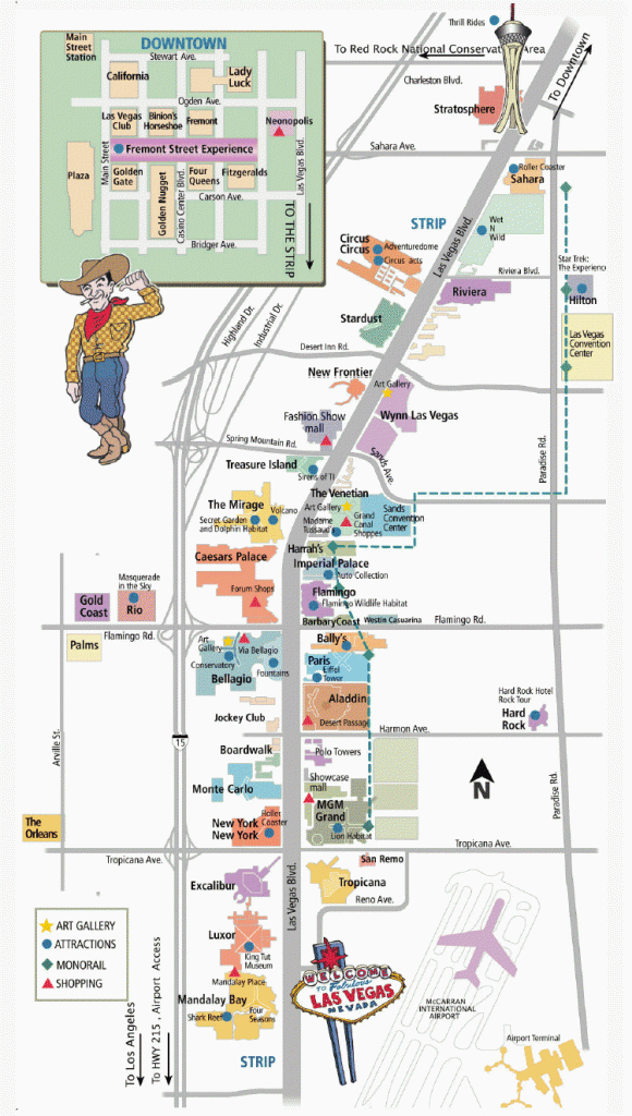 Vegas Strip And Downtown Map - Las Vegas Blvd Las Vegas Nevada pertaining to Printable Map Of Vegas Strip 2017