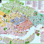 Venice Attractions Map Pdf   Free Printable Tourist Map Venice For Venice City Map Printable