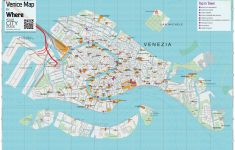 Printable Walking Map Of Venice Italy
