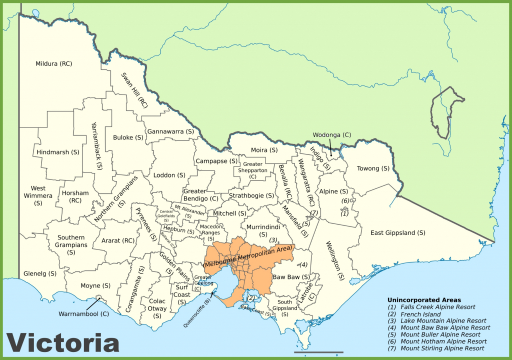 Victoria State Maps | Australia | Maps Of Victoria (Vic) throughout Printable Map Of Victoria
