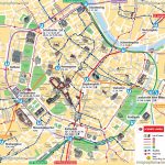 Vienna Map Ubahn Underground Subway Metro Stations Tram Stops With Regard To Printable Tourist Map Of Vienna