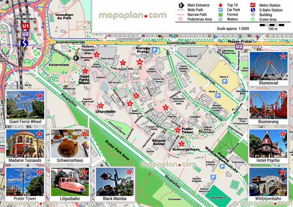 Vienna Maps - Top Tourist Attractions - Free, Printable City Street In ...