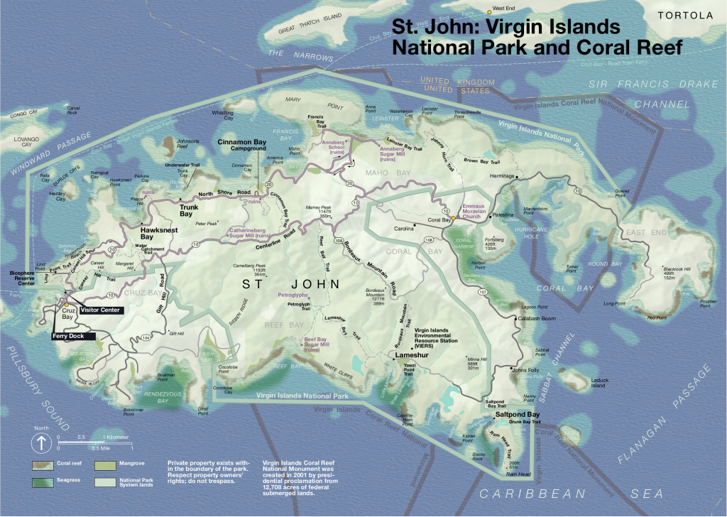 Virgin Islands Maps | Npmaps - Just Free Maps, Period. pertaining to Printable Map Of St John Usvi