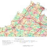 Virginia Printable Map Regarding Printable Map Of Virginia