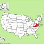 Virginia State Maps | Usa | Maps Of Virginia (Va) With Printable Map Of Virginia