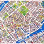 Virtual Interactive 3D Copenhagen Denmark City Center Free Printable Inside Printable Tourist Map Of Copenhagen