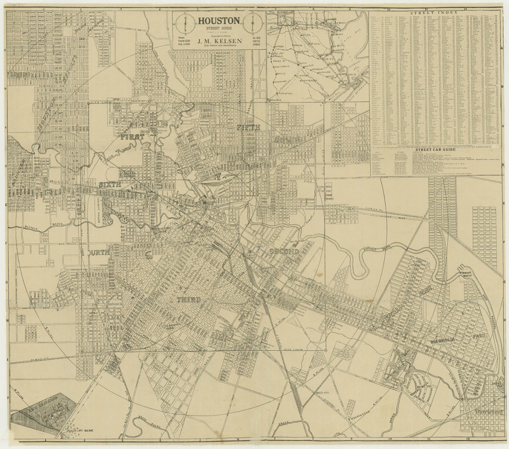 Wards Of Houston - Wikipedia in Downtown Houston Map Printable