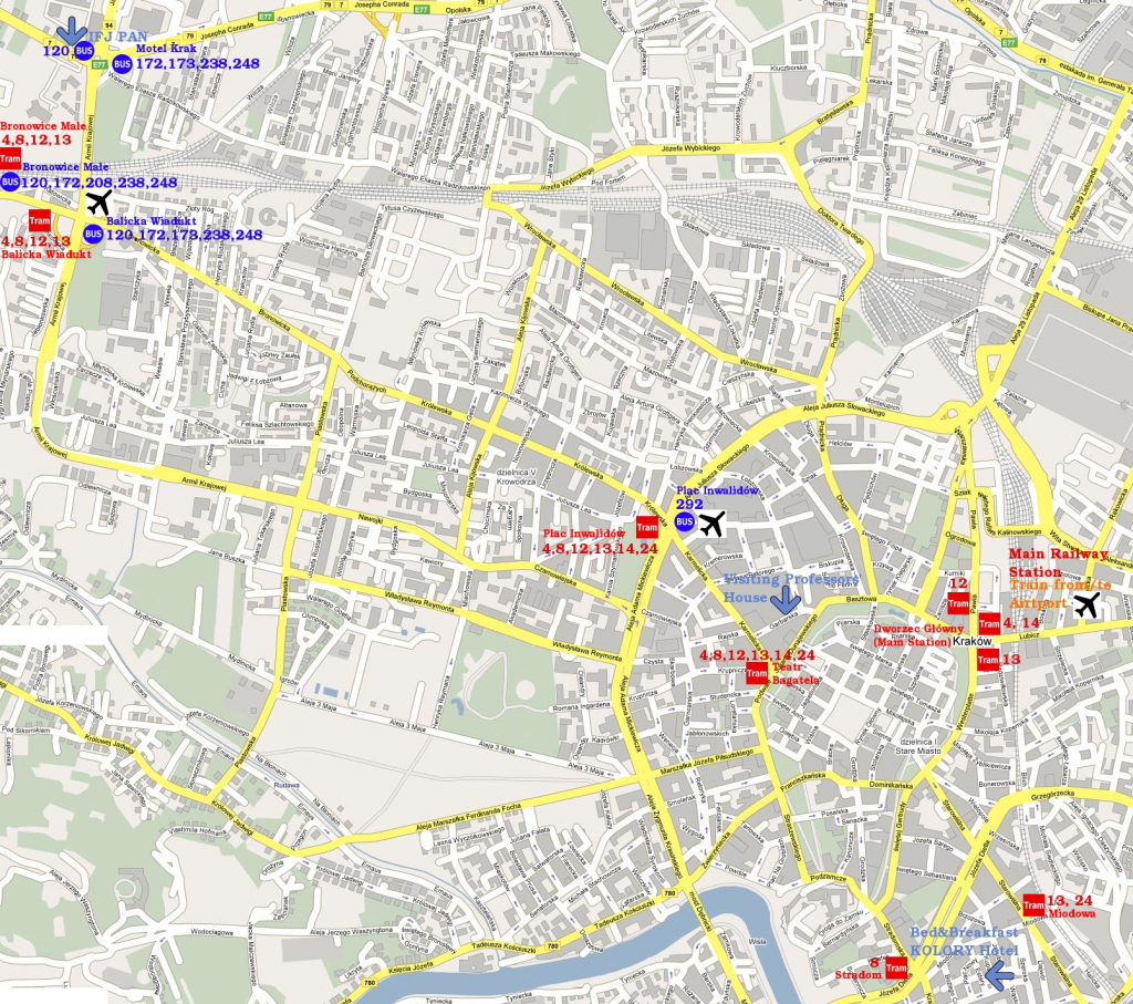 Warsaw Poland Tourist Map - Warsaw Poland • Mappery intended for Warsaw Tourist Map Printable