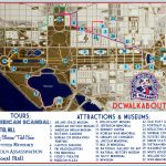 Washington Dc Tourist Map | Tours & Attractions | Dc Walkabout With Map Of Downtown Washington Dc Printable