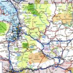 Washington Road Map With Regard To Free Printable Map Of Washington State