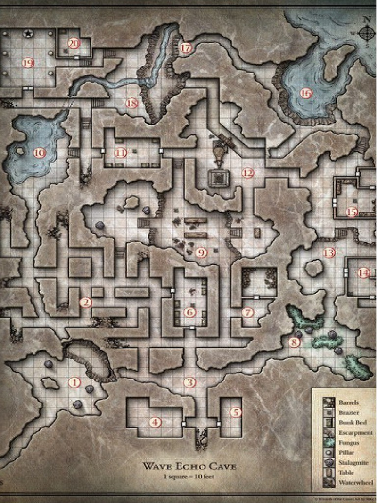 Wave Echo Cave Map | Ageorgio intended for Wave Echo Cave Map Printable