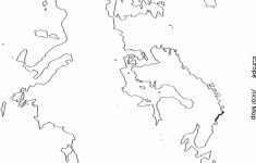 Physical World Map Outline Printable