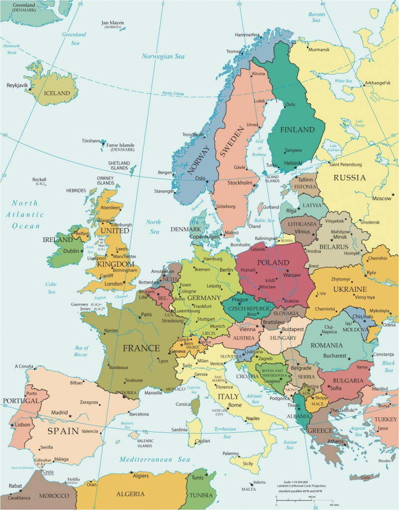 Western Europe Map Printable Best Printable Maps Western Europe intended for Printable Map Of Western Europe