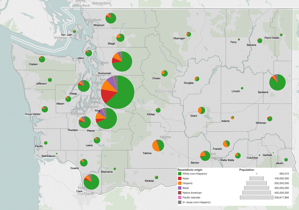 Where Is Cypress California On Map Free Printable Washington State throughout Free Printable Map Of Washington State