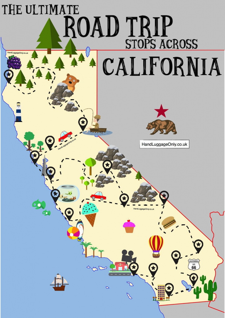 Where Is Santa Ana California On Map Printable Maps Usa Map pertaining to Printable Road Trip Maps