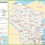 Wisconsin Road Map Printable Maps Wisconsin Interstate Map 18 With Wisconsin Road Map Printable