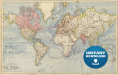Free Printable Vintage Maps