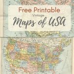 Wonderful Free Printable Vintage Maps To Download   Pillar Box Blue Intended For Printable Old Maps
