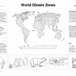 World Climate Zones For Kids Worksheets   Google Search | Weather Inside Free Printable Weather Map Worksheets