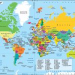 World Map, A Map Of The World With Country Name Labeled With Regard To Free Printable World Map With Country Names