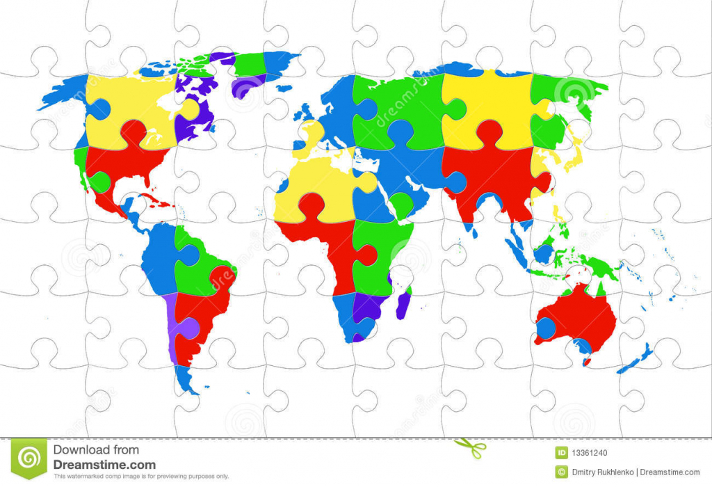 World Map Online Puzzle | World Maps With Countries pertaining to World Map Puzzle Printable