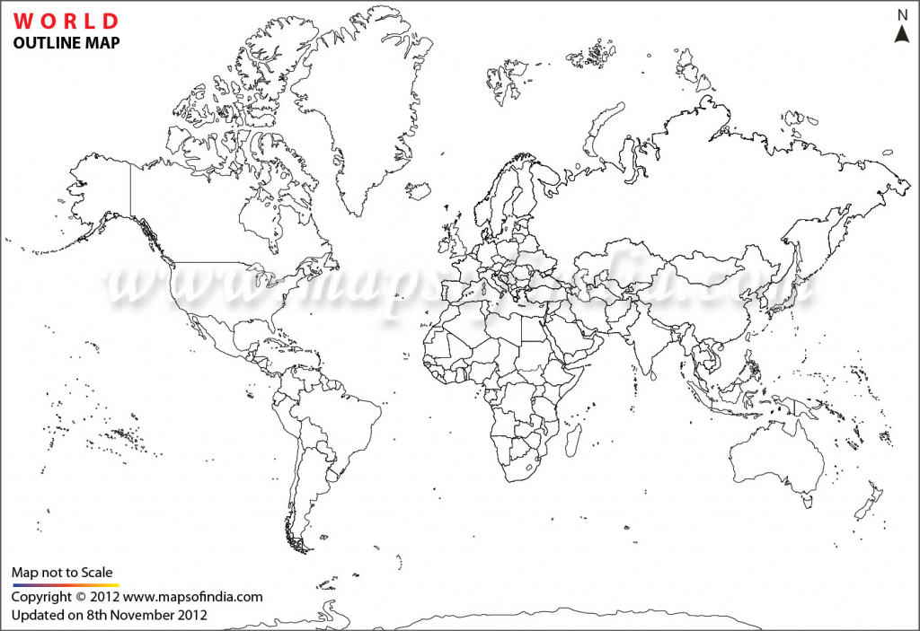 World Map Printable, Printable World Maps In Different Sizes intended for Basic World Map Printable