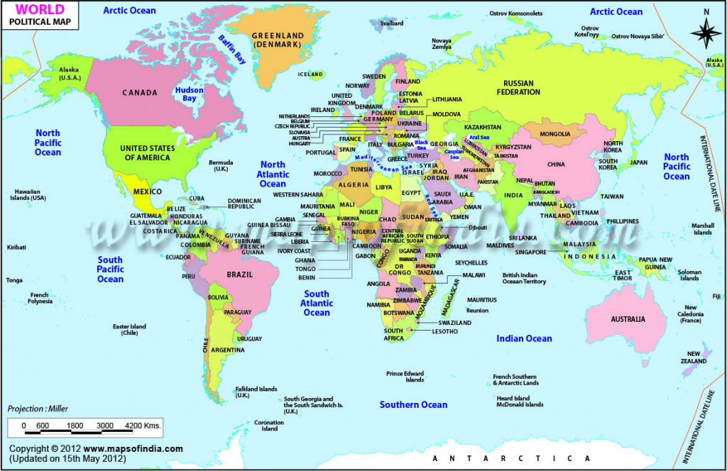 World Map Printable, Printable World Maps In Different Sizes regarding Printable Country Maps