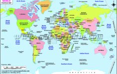 Small World Map Printable