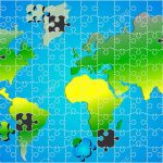 World Map Puzzle Printable ~ Cvln Rp Within World Map Puzzle Printable