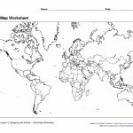 World Map Quiz Continents Copy Oceans And Continents Map Quiz Intended For Blank World Map Printable Worksheet