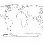 World Map Vector Template Copy World Political Map Outline Printable Pertaining To Free Printable Blank World Map Download