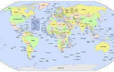 World Map With Country Names Printable And Travel Information throughout World Map Printable With Country Names
