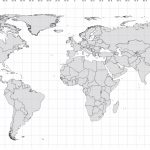 World Map With Longitude And Latitude Degrees Within Of The New 6 In World Map Latitude Longitude Printable