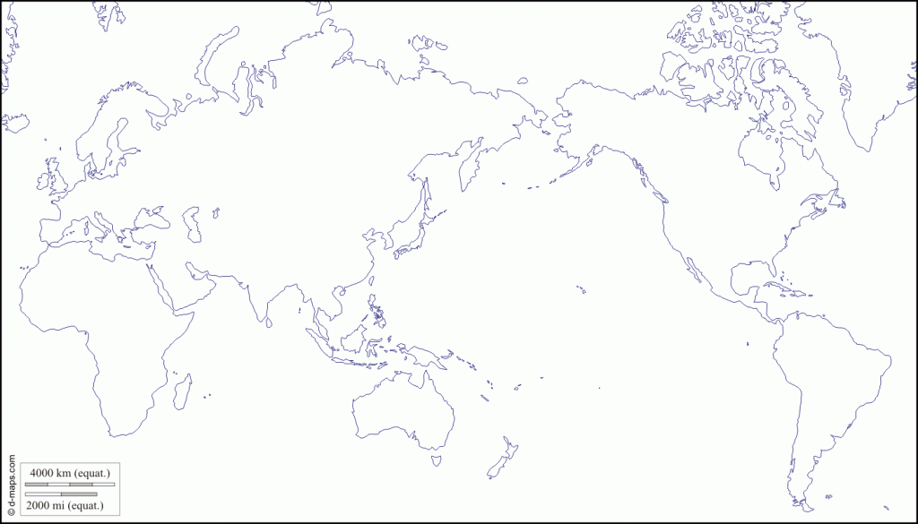 World Pacific Ocean Centered : Free Map, Free Blank Map, Free with Printable World Map Pacific Centered