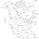 World Regional Printable, Blank Maps • Royalty Free, Jpg Throughout Free Printable Map Of North America