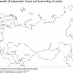 World Regional Printable, Blank Maps • Royalty Free, Jpg Within Blank Russia Map Printable