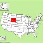 Wyoming State Maps | Usa | Maps Of Wyoming (Wy) Pertaining To Printable Map Of Wyoming