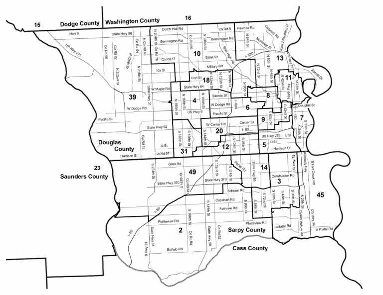 Zipcode For Omaha Nebraska - Grandeturkiye in Printable Map Of Omaha ...